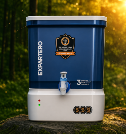 Expartero - Mineral RO+UV+UF 10 to 12 Liter RO + UV + TDS ADJUSTER Water Purifier with Copper Charge Technology